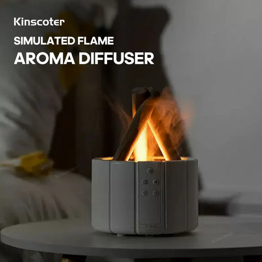 Campfire Aromatherapy Humidifier Lamp